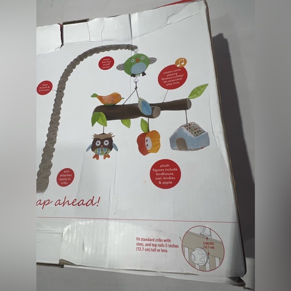 Skip Hop Treetop Friends Musical Mobile Baby Crib Discounted - Picture 9 of 10